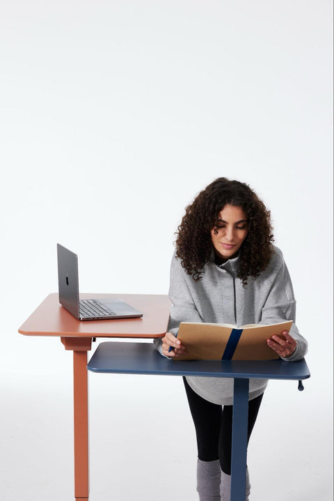 Woman Reading a Book while Using the AnyDesk Fold by TopJob
