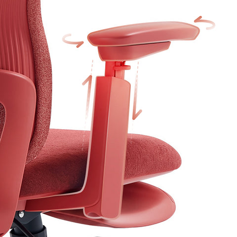 NEW FEATURE: 4-Directional Adjustable Armrests