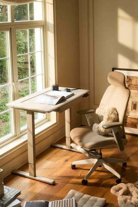 AnyDesk Hub - the Super-Thoughtful Compact Standing Desk