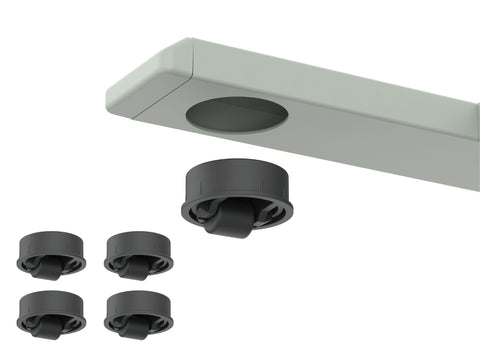 Low-Profile Wheels for AnyDesk Nest & AnyDesk Nest Pro (Replacement)