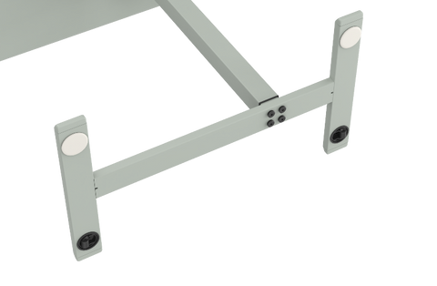 2 Invisible Wheels + 2 Fixed Feet