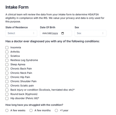 Step 2: Confirm eligibility and obtain a Letter of Medical Necessity - all free of charge.