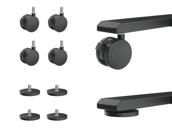 Lockable Wheels for AnyDesk Fold (Replacement)