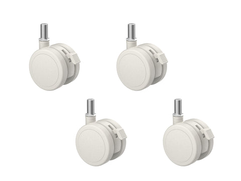 Lockable Casters & Fixed Feet for AnyDesk Fold (Replacement)